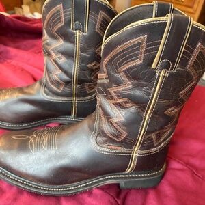 Double H waterproof wide, square, composite toe "I